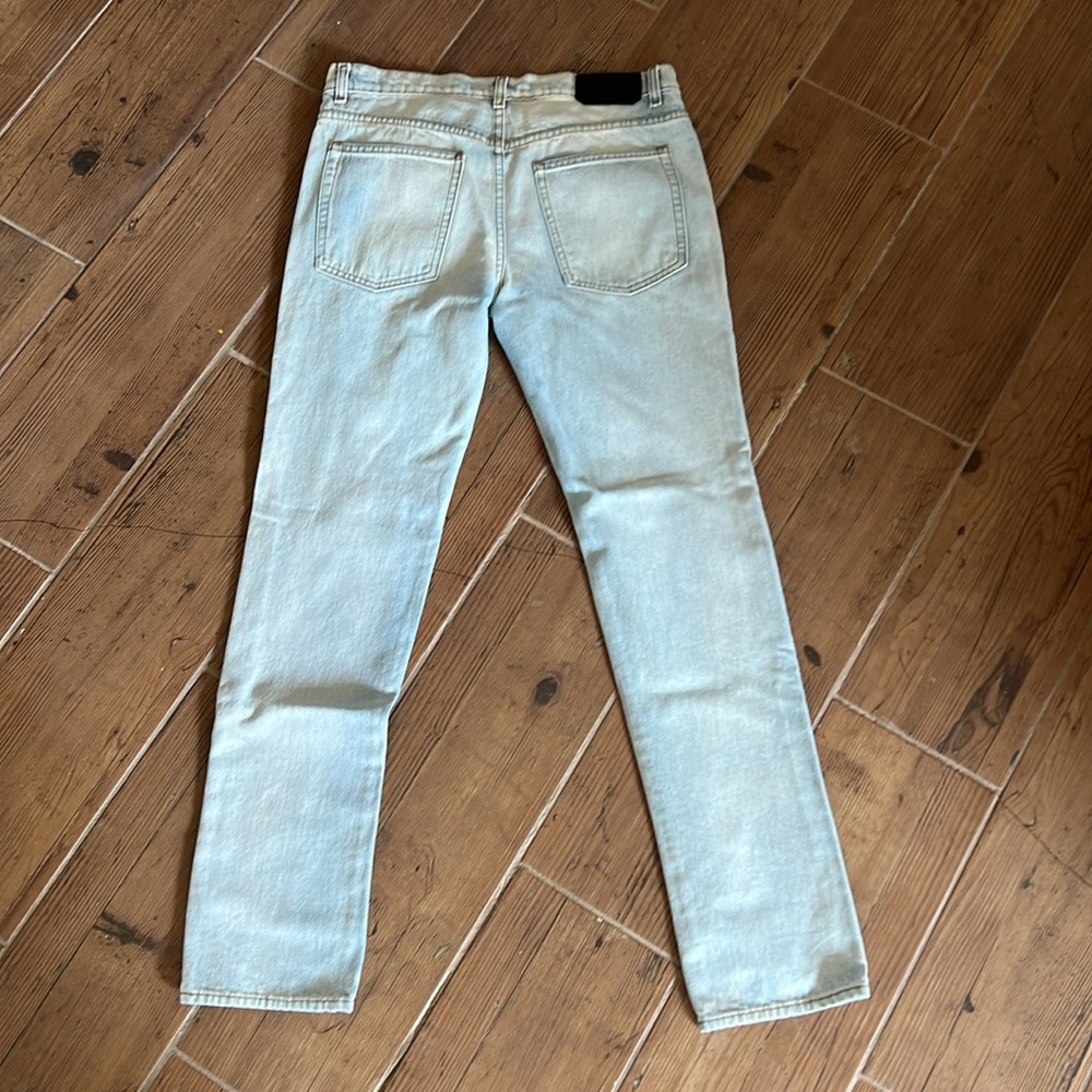 Proenza schouler light wash straight denim jeans - Picture 3 of 8